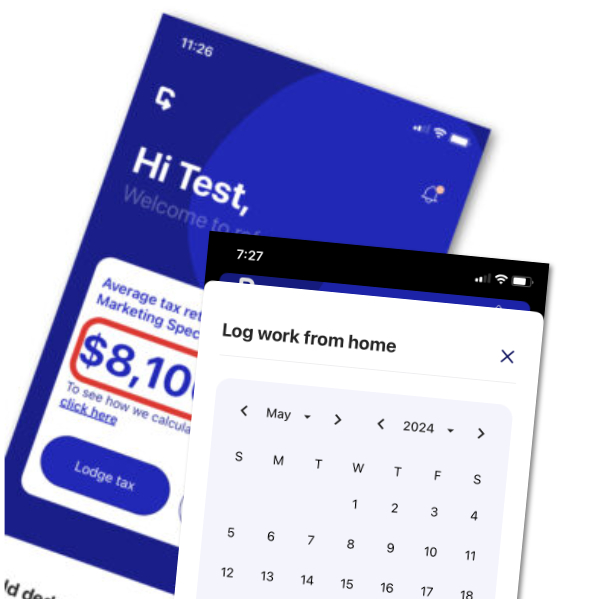 Work from home tax app